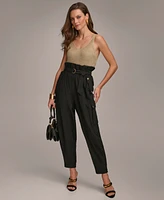 Donna Karan Women's Belted Cargo Pants