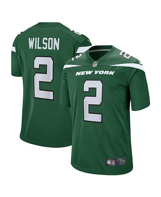 Big Boys Nike Zach Wilson Gotham Green New York Jets Game Jersey
