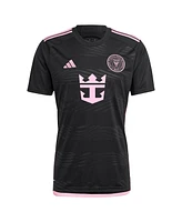 Men's adidas Black Inter Miami Cf 2024 La Noche Replica Jersey