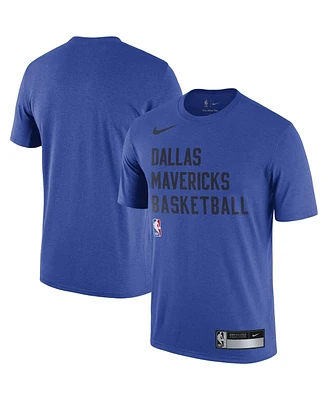 Men's Nike Blue Dallas Mavericks 2023/24 Sideline Legend Performance Practice T-shirt