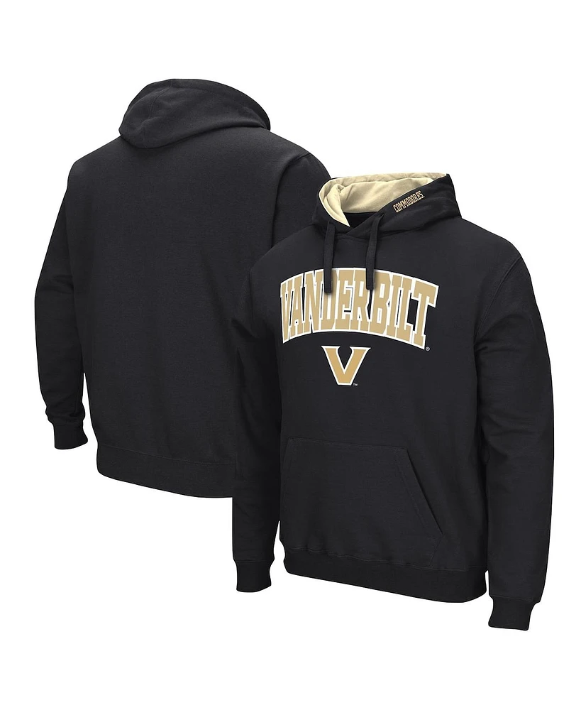 Colosseum Men's Vanderbilt Commodores Arch & Logo Pullover Hoodie