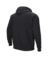 Men's Colosseum Black Vanderbilt Commodores Arch & Logo Pullover Hoodie