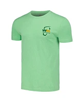 Men's and Women's Flomotion Heather Green Wm Phoenix Open Stuck on 16th T-shirt