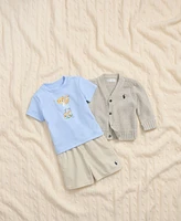 Polo Ralph Lauren Baby Boys Classic Twill Pull-on Short