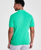 Club Room Men's Regular-Fit Sweater-Knit Polo Shirt, Created for Macy's