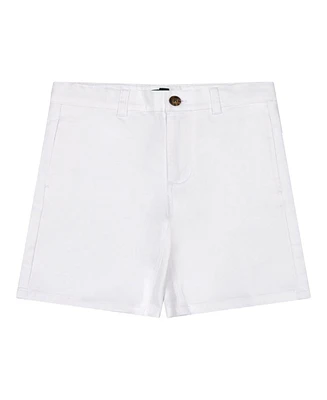 B by Brooks Brothers Big Boys Stretch Twill Chino Shorts