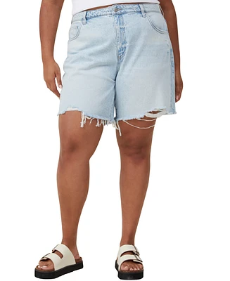 Cotton On Women's Relaxed Denim Shorts