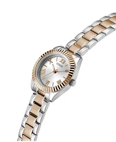 Women's Analog 2-Tone Stainless Steel Watch 30mm