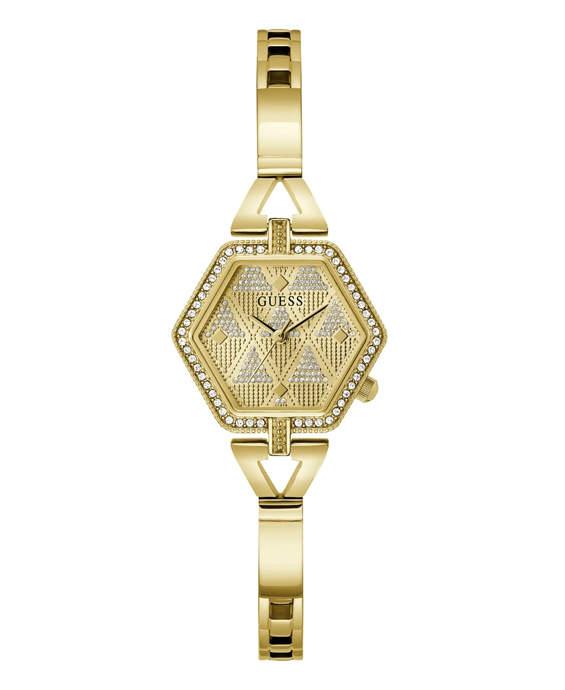 Women's Analog Gold-Tone Steel Watch 28mm
