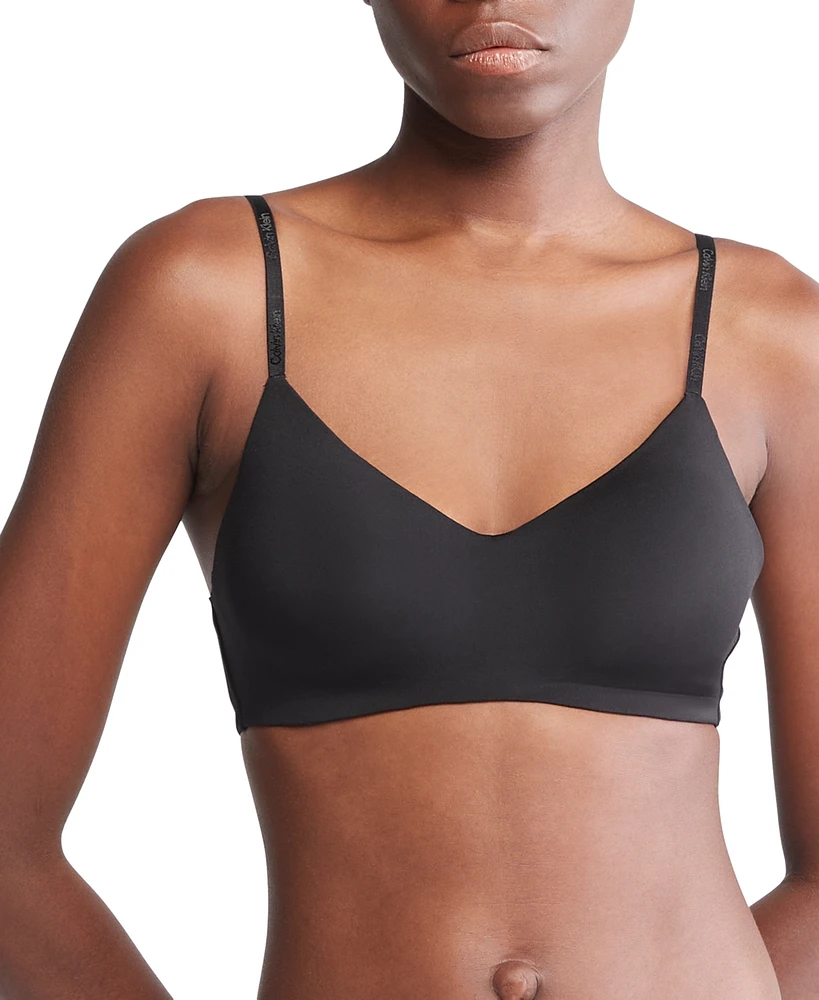 Calvin Klein Women's Form To Body Lightly Lined Bralette QF7618