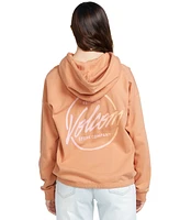 Volcom Juniors' Truly Deal Zip Up Hoodie