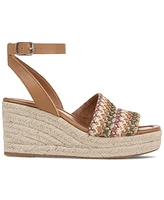 Style & Co Women's Cecilliaa Strappy Woven Wedge Sandals, Created for Macy's