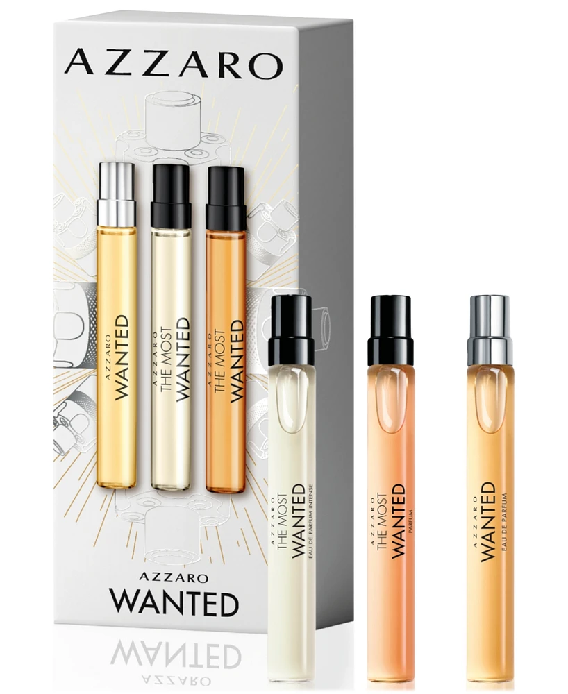 Azzaro Men's 3-Pc. The Most Wanted Cologne Discovery Set