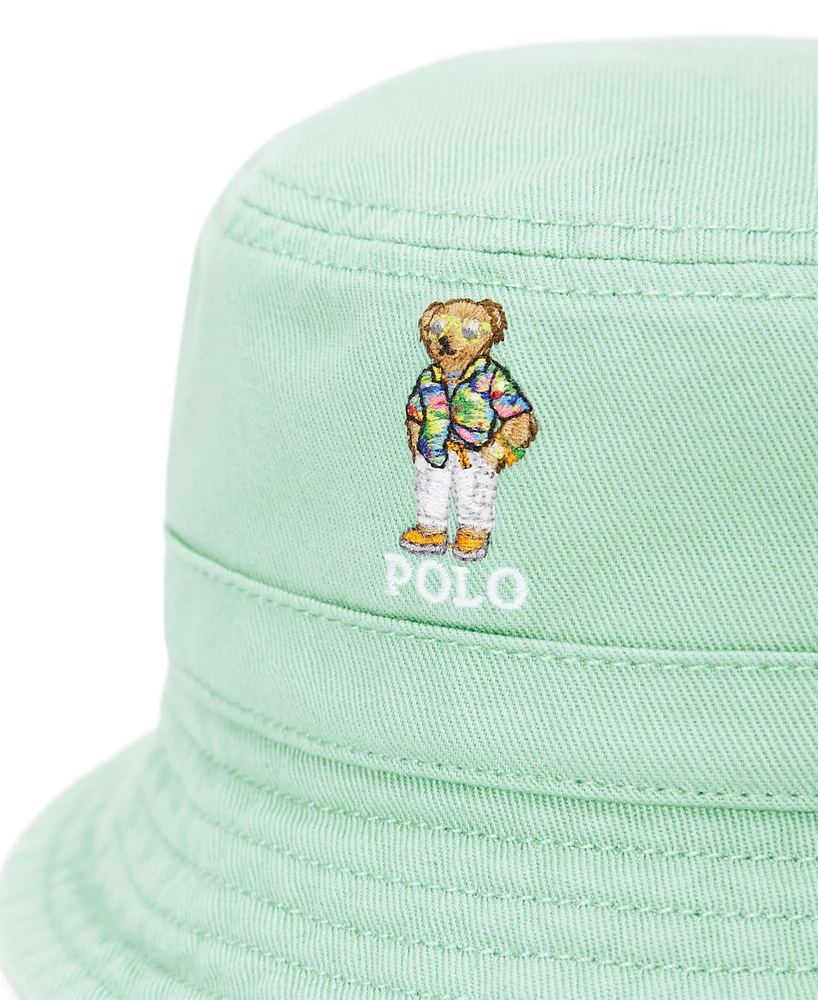 Polo Ralph Lauren Baby Boys Polo Bear Cotton Twill Bucket Hat