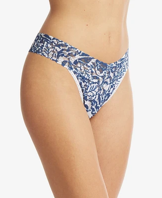 Hanky Panky Printed Signature Lace Original Rise Thong, PR4811