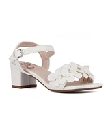 Girl's Flower Bomb Heel Sandal