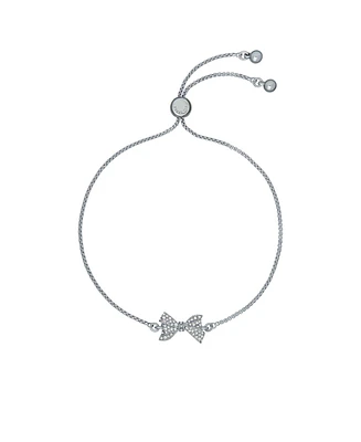 Barset: Crystal Bow Adjustable Bracelet