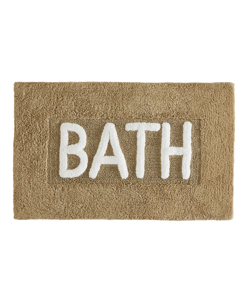 Jean Pierre Tufted Bath Rug, 21" x 34"