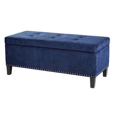 Shandra Ii Tufted Top Storage Bench