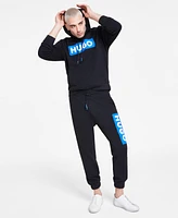 Hugo by Boss Men's Logo Drawstring Hoodie