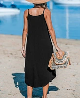 Cupshe Women's Cami Midi Cover Up Dress