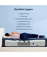 Serta Perfect Sleeper Euphoric Nights 14" Firm Hybrid Mattress