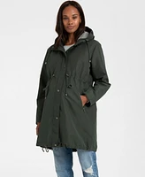 Seraphine Women's Khaki 4 1 Maternity and Babywearing Parka