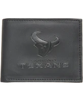 Men's Black Houston Texans Hybrid Bi-Fold Wallet