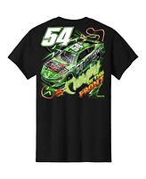 Men's Joe Gibbs Racing Team Collection Black Ty Interstate Batteries Car T-shirt