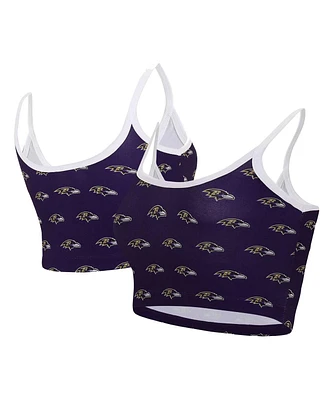 Women's Concepts Sport Purple Baltimore Ravens Gauge Lounge Bralette