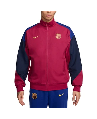Men's Nike Red Barcelona 2023/24 Drac Pack Strike Anthem Performance Full-Zip Jacket