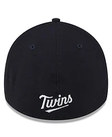 Men's New Era Navy Minnesota Twins 2023 Team Classic Home 39THIRTY Flex Hat