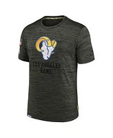 Men's Nike Brown Los Angeles Rams 2022 Salute to Service Velocity Team T-shirt