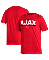 Men's adidas Red Ajax Dassler T-shirt