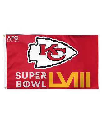 Wincraft Kansas City Chiefs 2023 Afc Champions 3' x 5' One-Sided Deluxe Flag