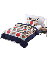 MarCielo Kids Girls Boys Quilt Set Bedspread Coverlet Set A13