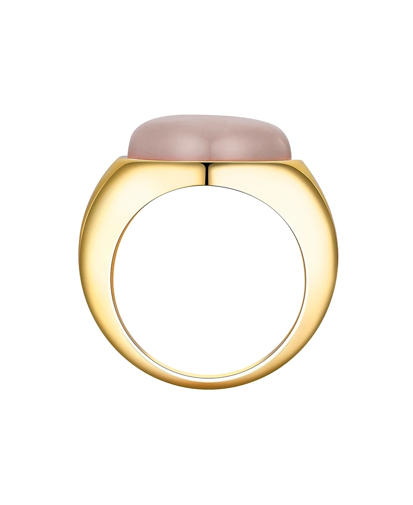 Unwritten Rose Quartz Heart Ring