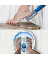 Pursonic Soothing Foot Spa Massager with Tea Tree Salt Scrub & Callus Remover.