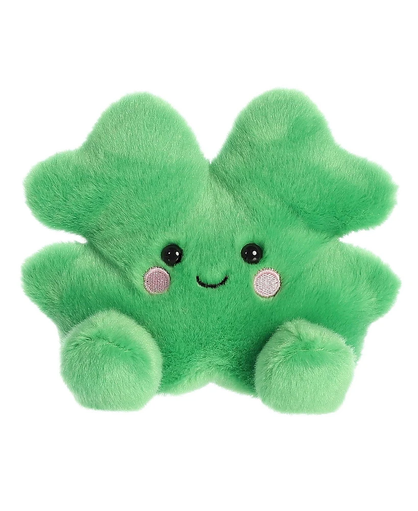 Aurora Mini Chance Clover Palm Pals Adorable Plush Toy Green 5"