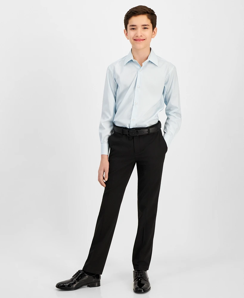 Michael Kors Big Boys Classic Fit Machine Washable Stretch Dress Pants