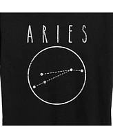 Hybrid Apparel Trendy Plus Astrology Aries Graphic T-shirt