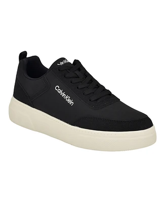 Calvin Klein Men's Petey Lace-Up Casual Sneakers