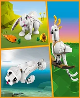 Lego Creator 3-in-1 White Rabbit, Cockatoo and Seal 31133 Toy Building Set