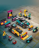 Lego City Great Vehicles Custom Car Garage 60389 Toy Building Set with 2 Mechanic and 2 Driver Minifigures