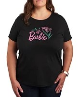 Trendy Plus Barbie Spring Graphic Short Sleeve T-shirt