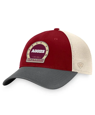 Men's Top of the World Maroon Texas A&M Aggies Refined Trucker Adjustable Hat