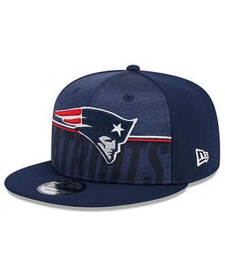 Men's New Era Navy New England Patriots 2023 Nfl Training Camp 9FIFTY Snapback Hat
