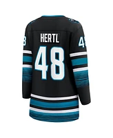 Women's Fanatics Tomas Hertl Black San Jose Sharks Alternate Premier Breakaway Player Jersey