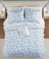 Jla Home Mia Ruffle 4-Pc. Comforter Set, Exclusively at Macy's