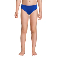 Lands' End Child Girls Plus Chlorine Resistant Bikini Swim Suit Bottoms